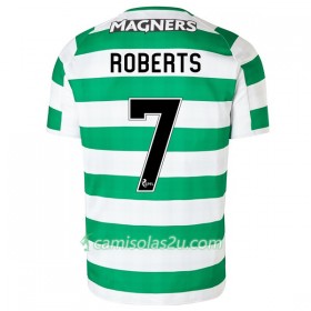 Camisolas de Futebol Celtic Roberts 7 Equipamento Principal 2018/19 Manga Curta